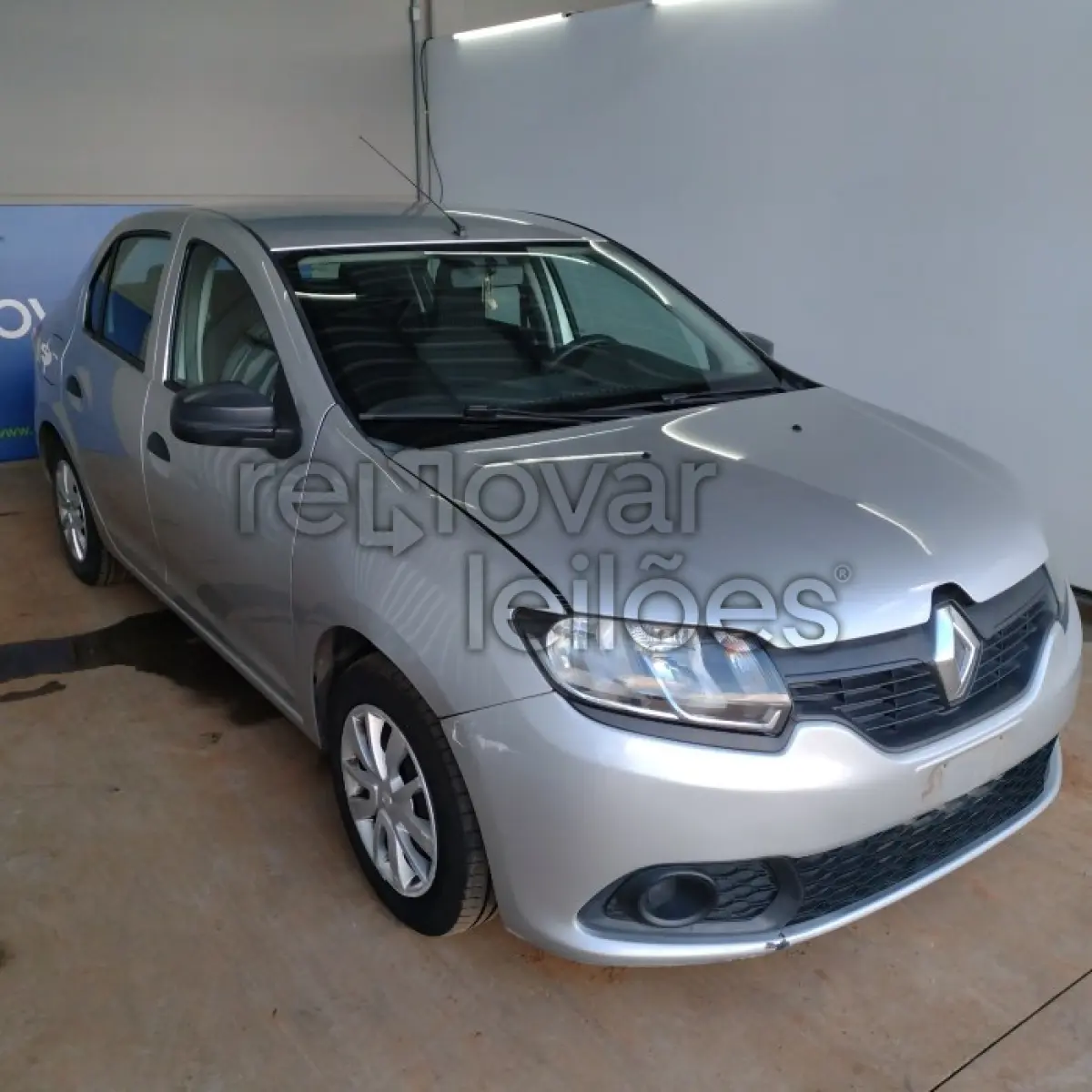 LOTE 071 - RENAULT LOGAN AUTHENTIC - ANO 2018/2019 - COMPLETO