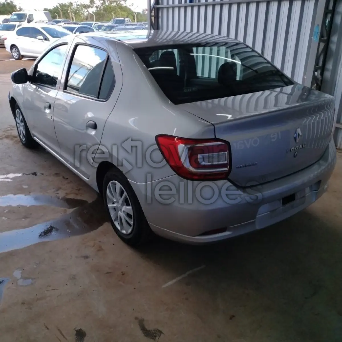 LOTE 071 - RENAULT LOGAN AUTHENTIC - ANO 2018/2019 - COMPLETO