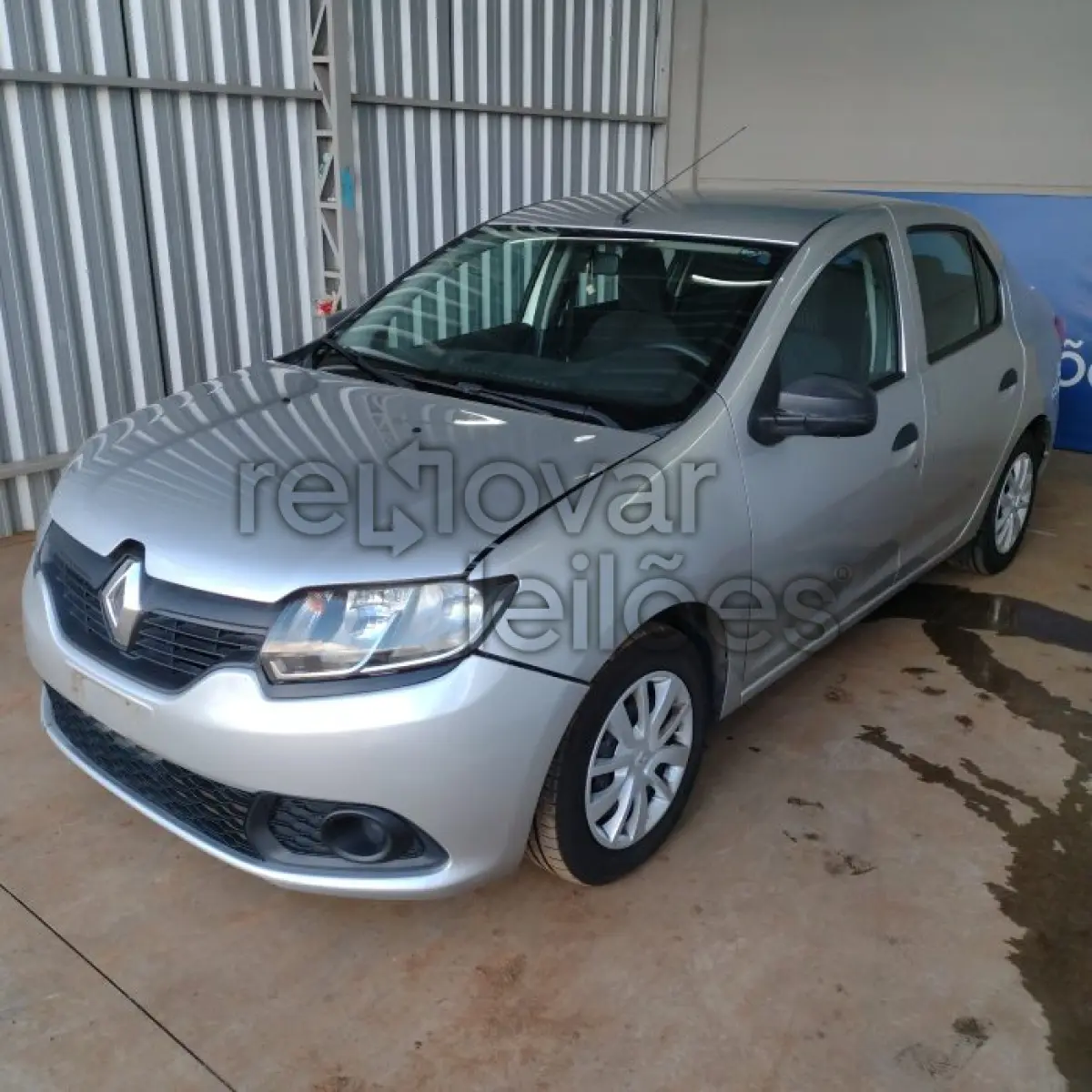 LOTE 071 - RENAULT LOGAN AUTHENTIC - ANO 2018/2019 - COMPLETO