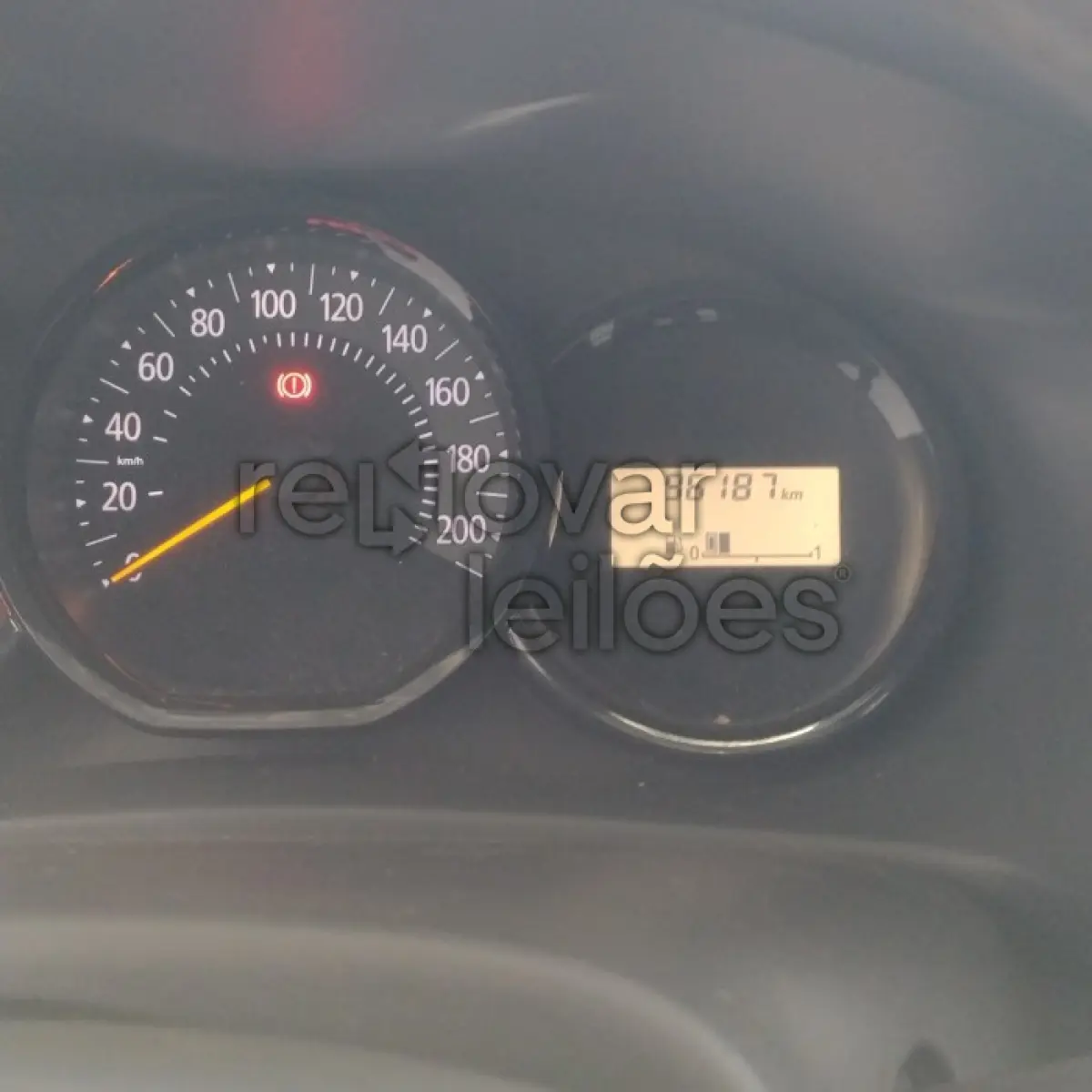 LOTE 071 - RENAULT LOGAN AUTHENTIC - ANO 2018/2019 - COMPLETO