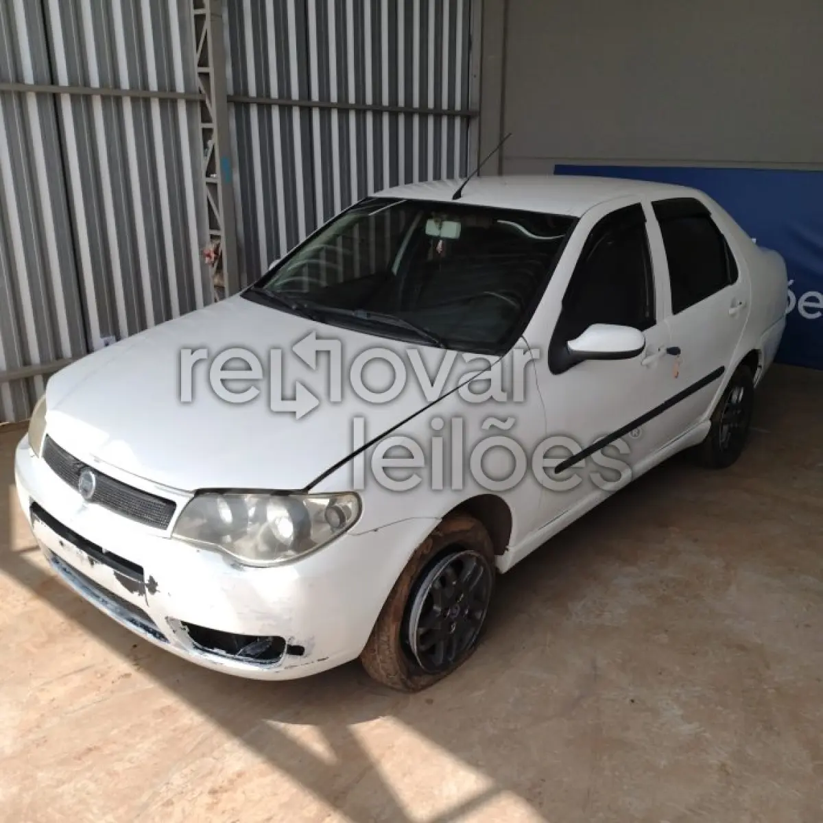 LOTE 066 - FIAT SIENA FIRE FLEX - ANO 2007/2008 - COMPLETO