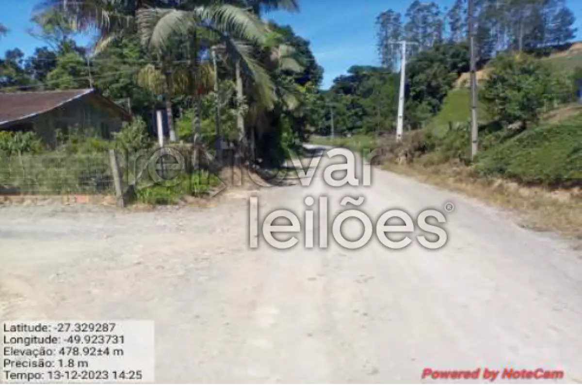 LOTE 001 - ÁREA RURAL DE 12,500 HA / BRAÇO DO TROMBUDO - SC