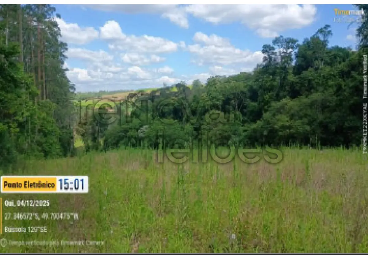 LOTE 001 - TERRENO RURAL C/ 12,146 HA/ TROMBUDO CENTRAL- SC