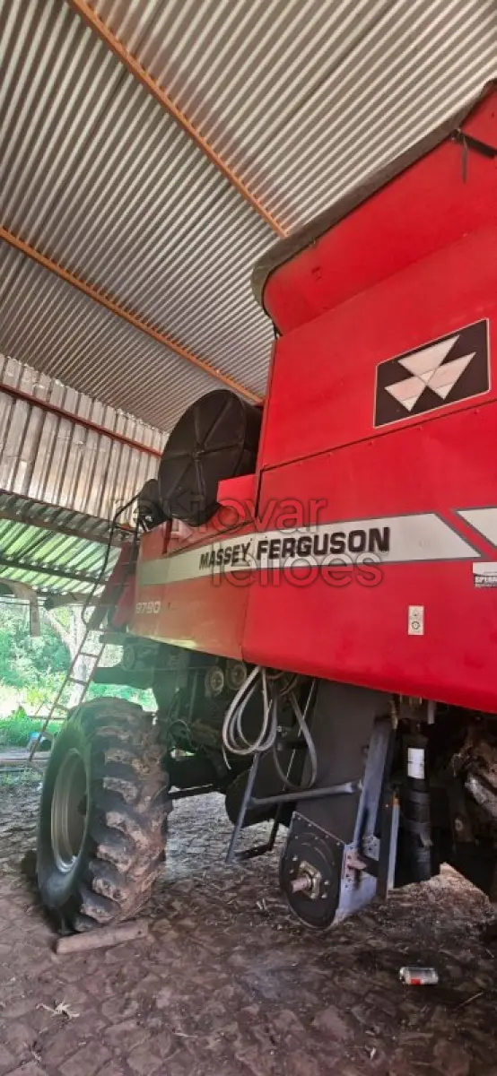 LOTE 006 - COLHEITADEIRA MASSEY FERGUSON MF9790 - ANO 2012 - CRESOL CENTRO SERRA - DEPOSITADO EM CURITIBANOS/SC