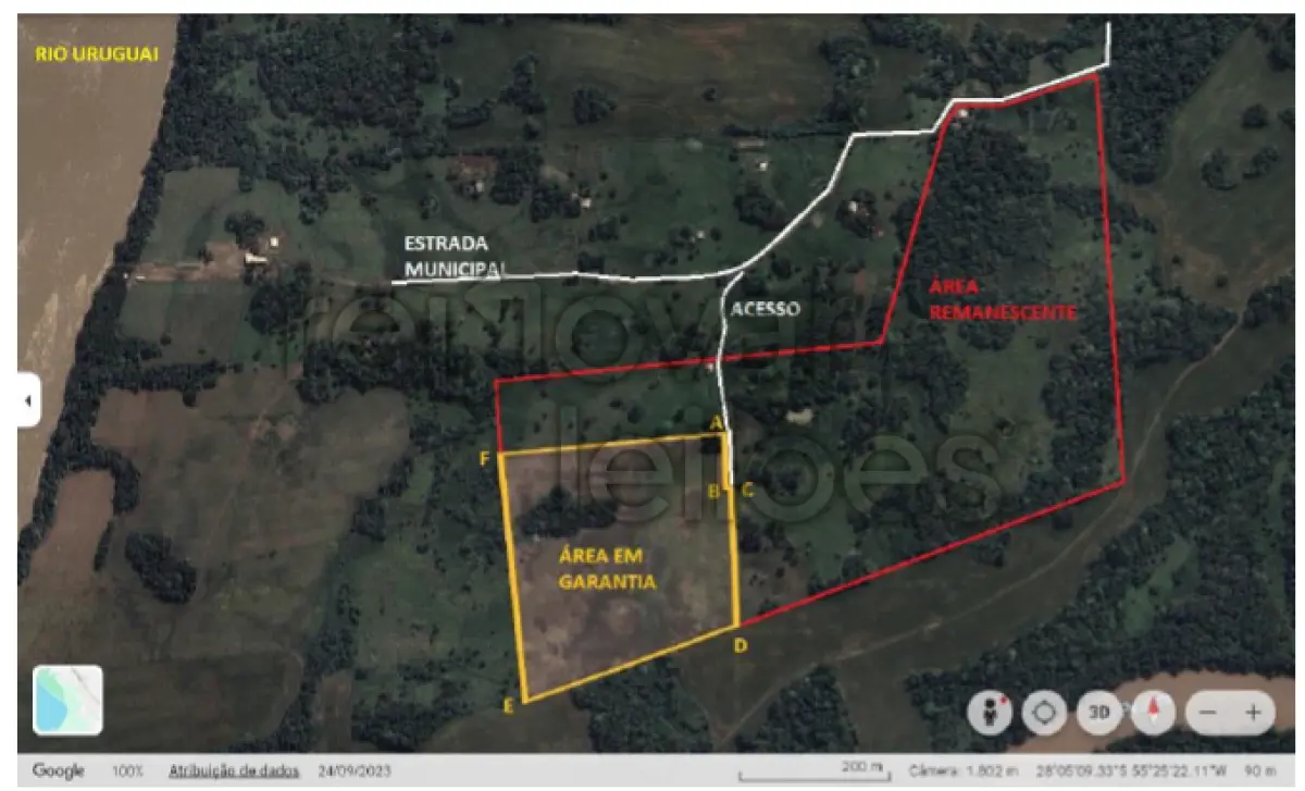 LOTE 001 - ÁREA RURAL C/ 7,59 HECTARES - SÃO NICOLAU / RS