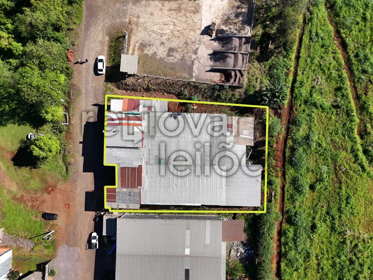 LOTE 001 - GALPÃO COMERCIAL C/ 850,00 M² - ITAPIRANGA / SC