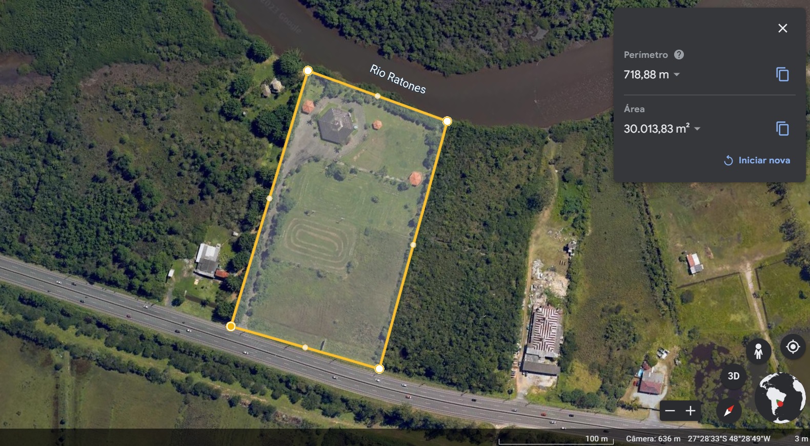 Área Com 30.000 M2 - Rodovia Sc401 - Canasvieiras / Florianópolis - Sc, localizado em Florianópolis - SC, bairro Canasvieiras
