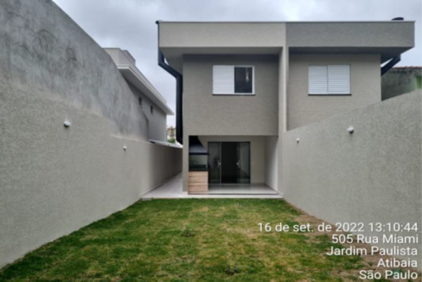 EXCELENTE CASA EM ALVENARIA COM ÁREA PRIVATIVA DE 115,17M² / JARDIM PAULISTA / ATIBAIA - SP, localizado em Atibaia - SP
