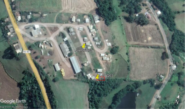LOTE URBANO N° QUATORZE (14) / QUADRA 03 / COM 320,40M² / LOTEAMENTO BEM VIVER / BENJAMIN CONSTANT DO SUL - RS, localizado em Benjamin Constant Do Sul - RS