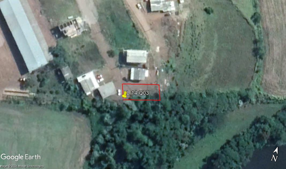 LOTE URBANO N° QUATORZE (14) / QUADRA 03 / COM 320,40M² / LOTEAMENTO BEM VIVER / BENJAMIN CONSTANT DO SUL - RS, localizado em Benjamin Constant Do Sul - RS