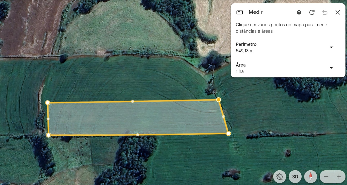 ÁREA RURAL C/ 1 HEC - CÂNDIDO GODÓI / RS, localizado em Cândido Godói - RS