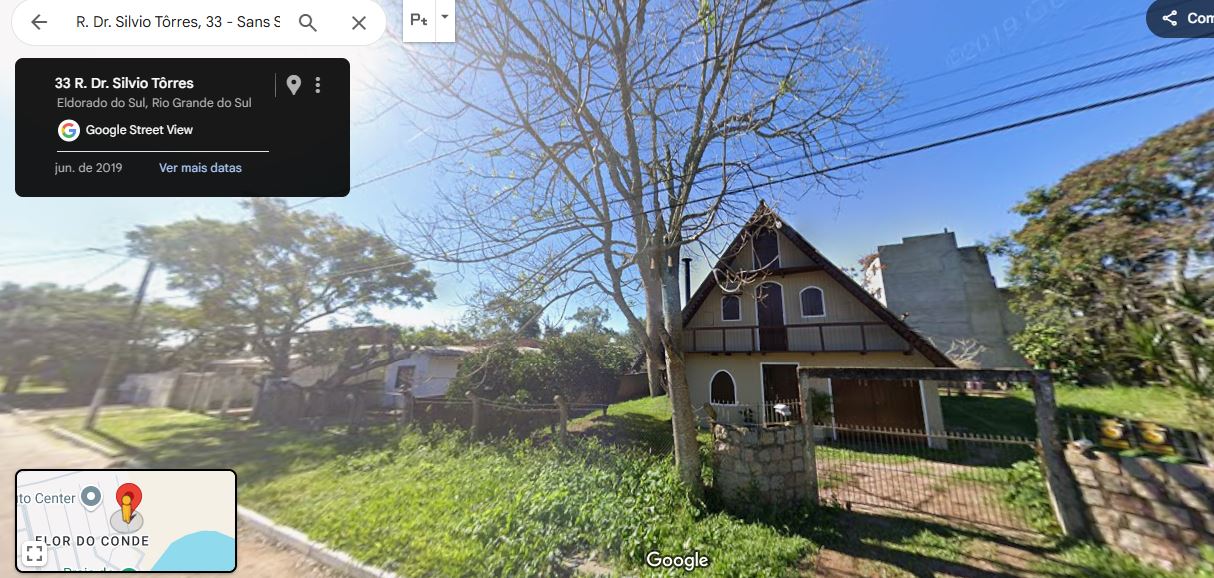 DOIS TERRENOS DO LOTEAMENTO SANS - SOUCI / LOTE 41 COM 379M² E LOTE 42 COM 379,50 M² + COM CHARMOSA EDIFICAÇÃO PENDENTE DE AVERBAÇÃO DE APROX. 80M² / ELDORADO DO SUL - RS, localizado em Eldorado Do Sul - RS