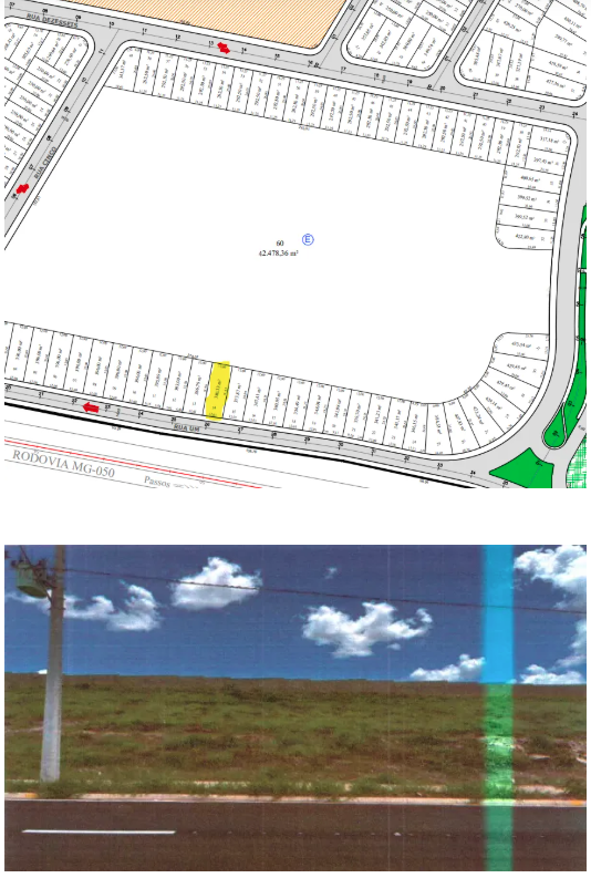 Lote 14 Com 380,33m² / Loteamento Jardim Dos Lagos / Passos - Mg, localizado em Passos - MG, bairro Jardim dos Lagos