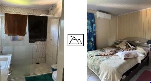 Imóvel Urbano Com Área De 618,00m² + Casa C/ Garagem De 88m² / Palmitos - Sc., localizado em Palmitos - SC, bairro Aurora