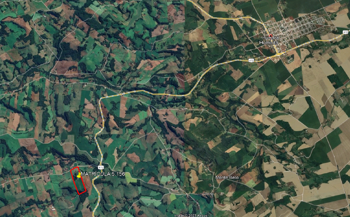 Lote Rural Com Área De 15,05has / Humaitá - Rs., localizado em Humaitá - RS