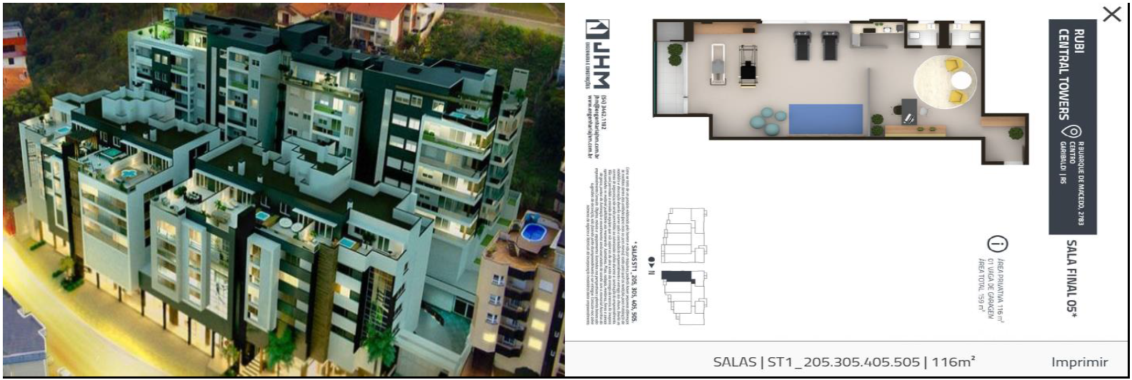 Sala Comercial C/ Área De 129,51m² + Box De Estacionamento / Garibaldi - Rs., localizado em Garibaldi - RS