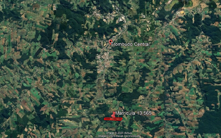 Terreno Rural C/ 12,146 Ha/ Trombudo Central- Sc, localizado em Trombudo Central - SC