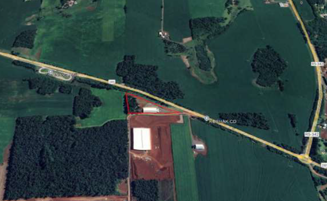 Terreno Rural C/ 15.750m² + Benfeitorias Não Averbadas / Ijuí - Rs, localizado em Ijuí - RS