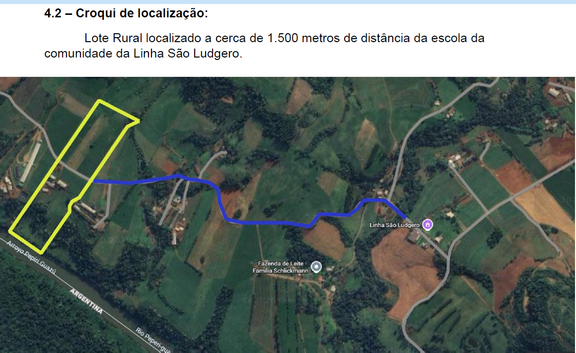Área Rural C/ 6 Hec - Itapiranga / Sc, localizado em Itapiranga - SC