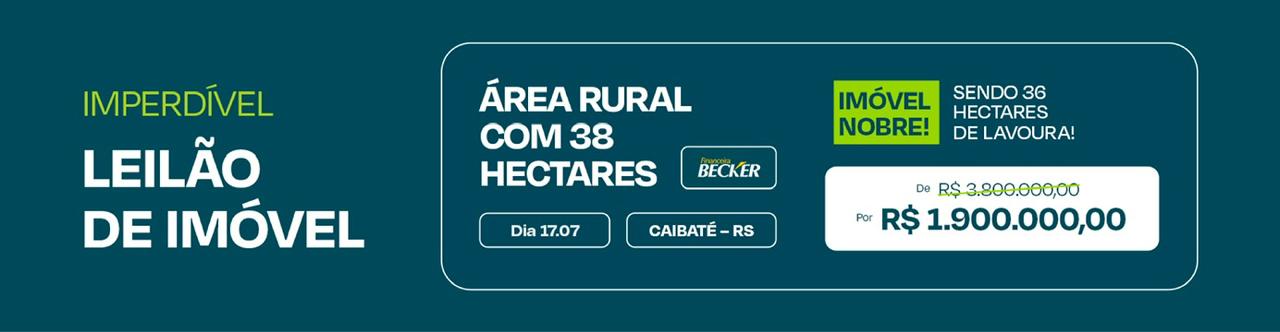 AREA 38 HECTARES CAIBATE