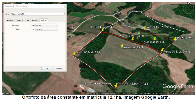 Imagem do imóvel Área Rural C /  12,1 Hectares -  Guabiju / Rs + Área Rural C /  3,63 Hectares - São Jorge / Rs