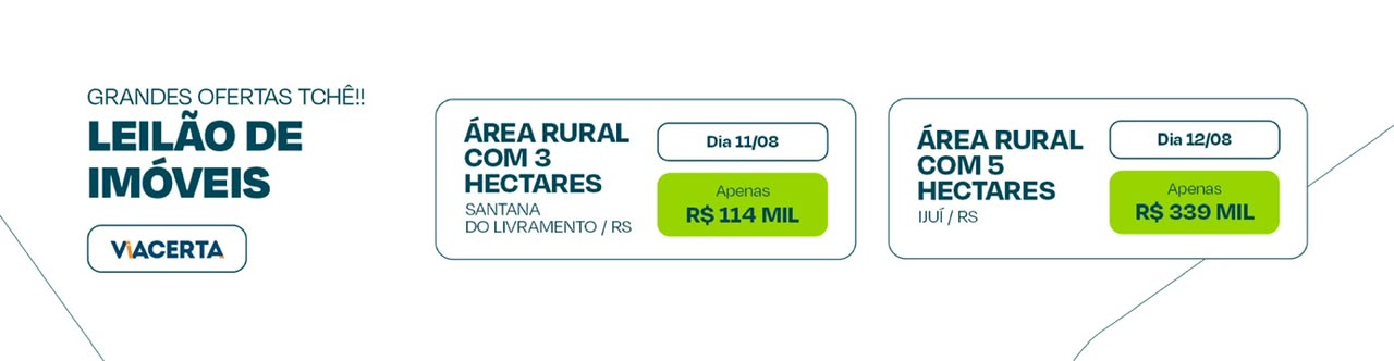 LEILÃO IMÓVEL RS