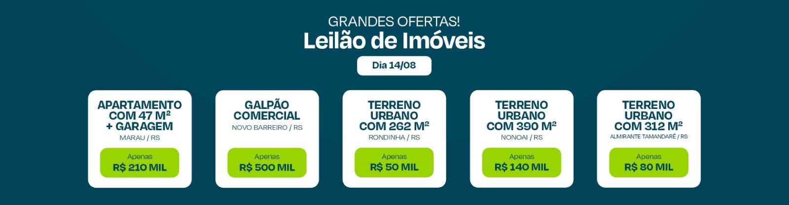 LEILAÕ DE IMÓVEIS 14/08