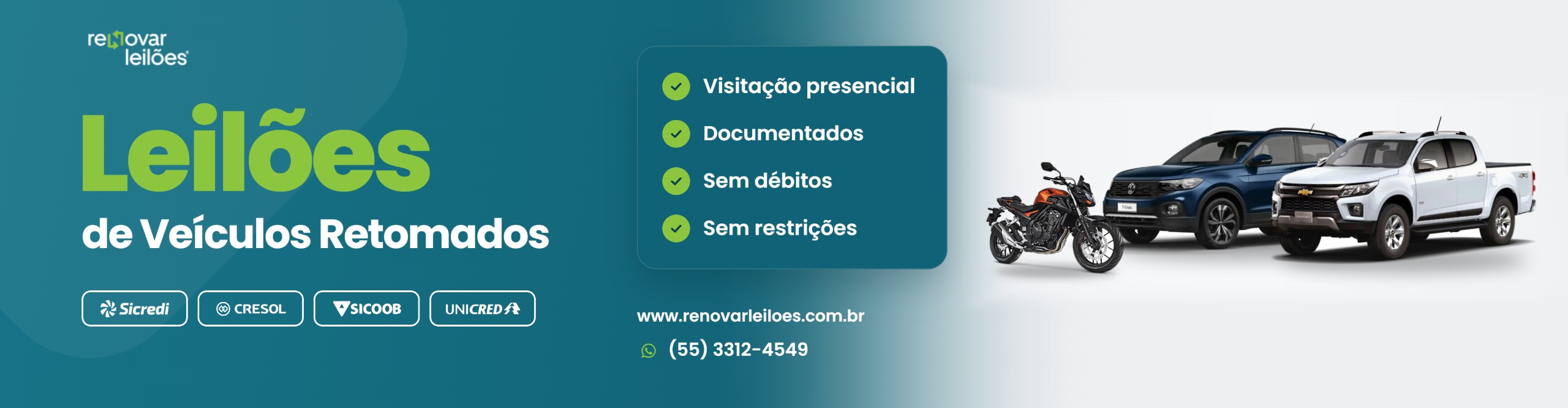 LEILÃO RETOMADOS DE FINACIAMENTO